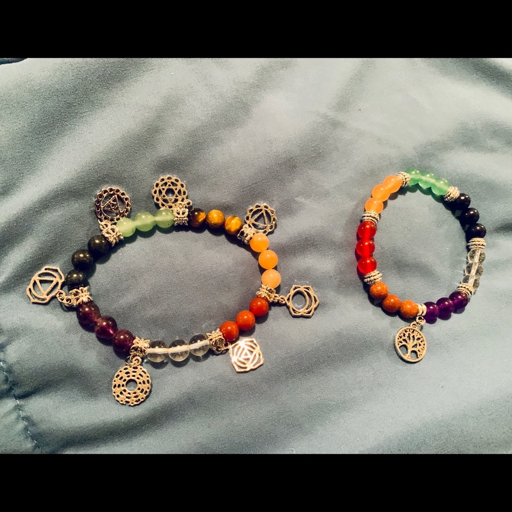Chakra Charm Bracelets $7 with Bundle